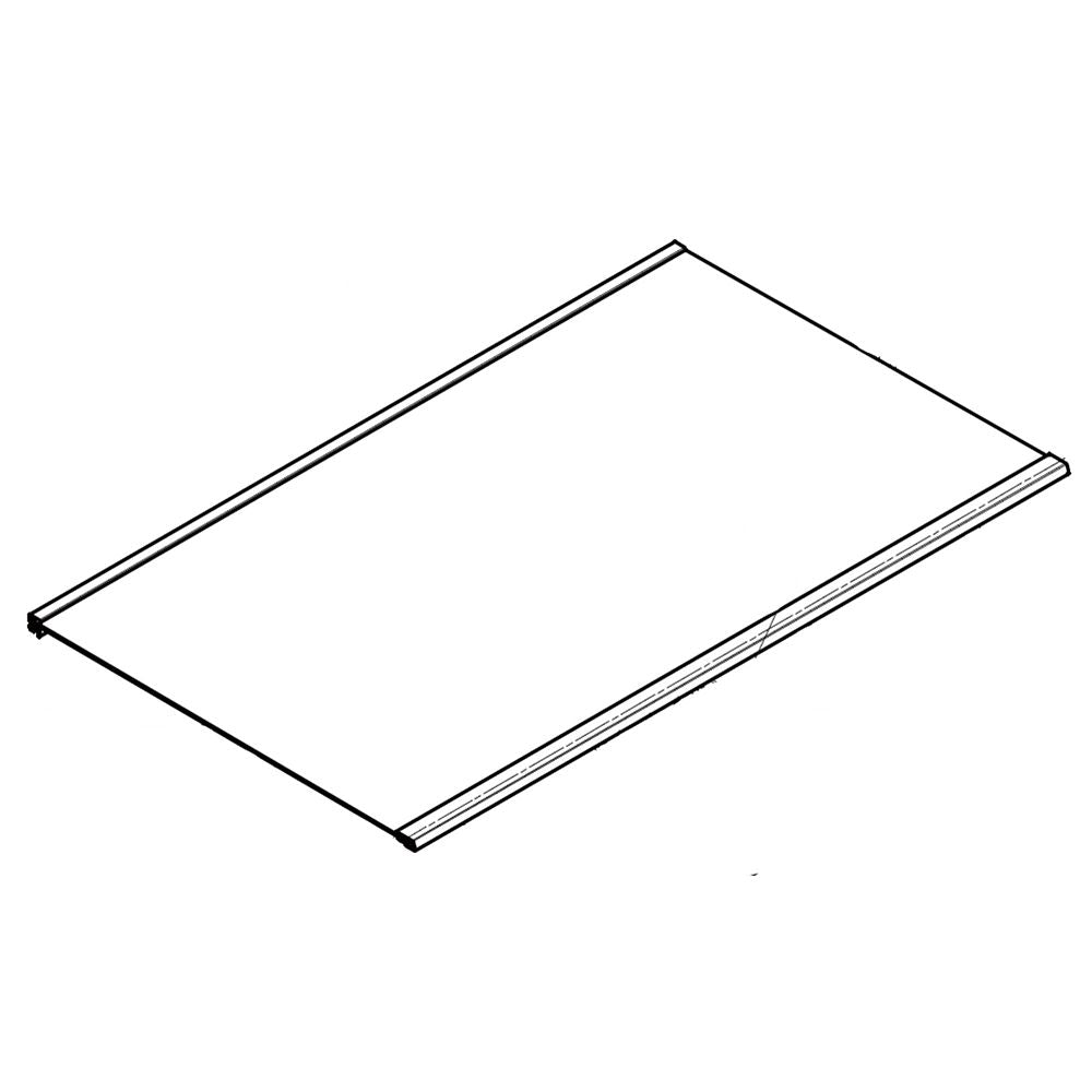 LG Part# ACQ89579314 Crisper Drawer Cover Assembly - Genuine OEM