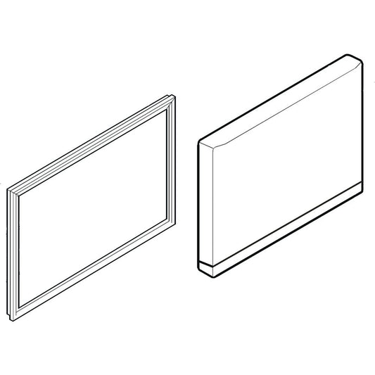 LG Part# ADD73697318 Door Assembly - Genuine OEM