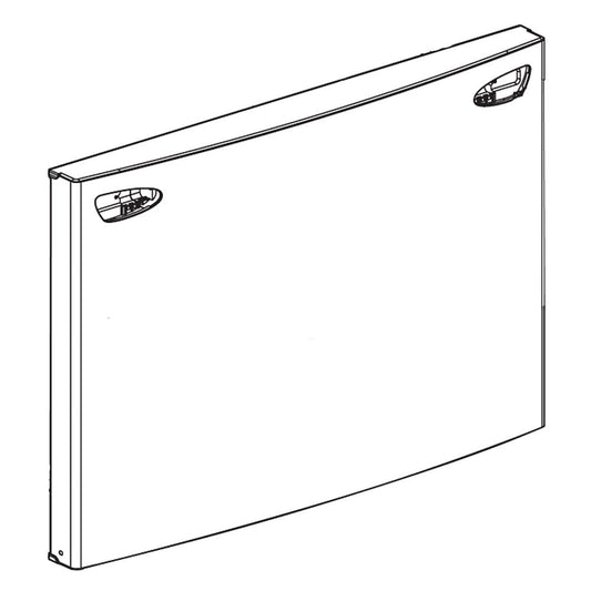 LG Freezer Door Assembly - Stainless ADD73956031