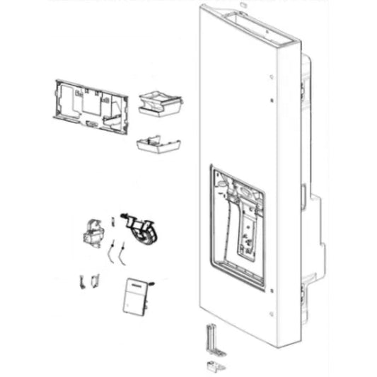 LG Part# ADD74795811 Door Foam Assembly - Genuine OEM