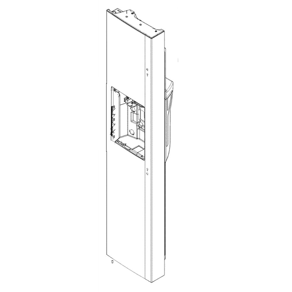 LG Part# ADD76256124 Door Assembly - Genuine OEM