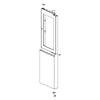 LG Part# ADD76421201 Door Foam Assembly - Genuine OEM
