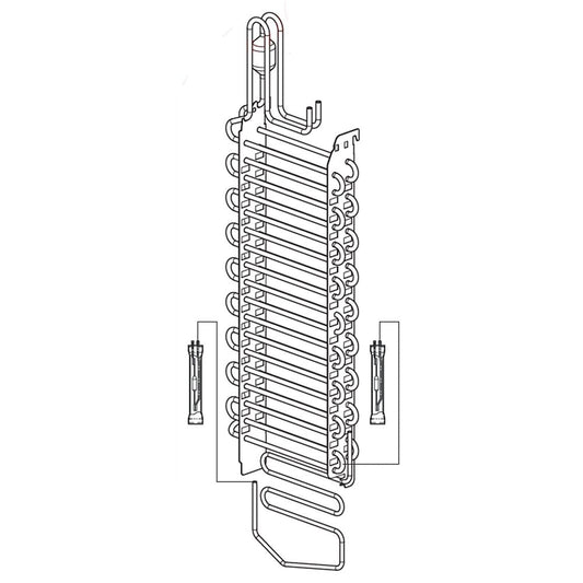 LG Part# ADL73901333 Evaporator Assembly - Genuine OEM