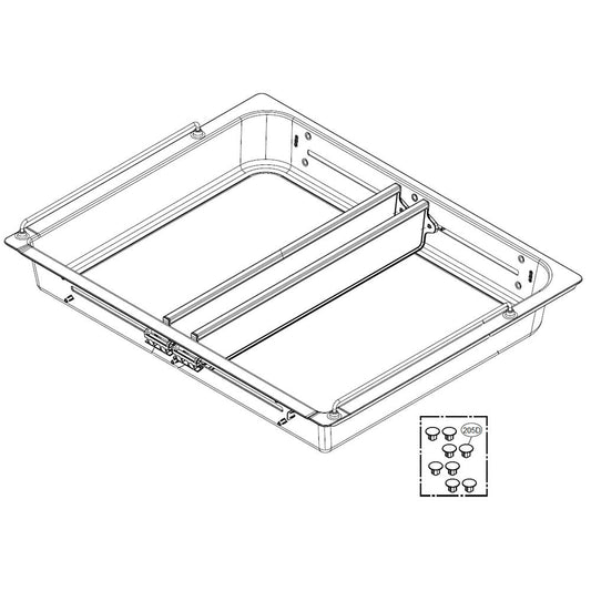 LG Part# AJP73334505 Drawer Tray Assembly - Genuine OEM