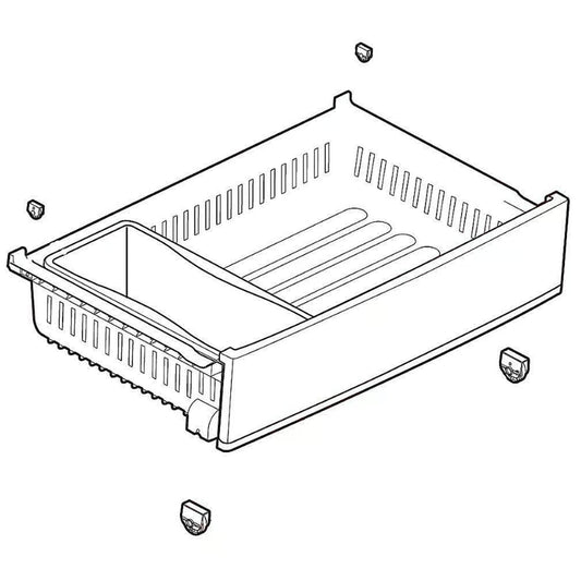 LG Drawer Tray Assembly AJP75234925