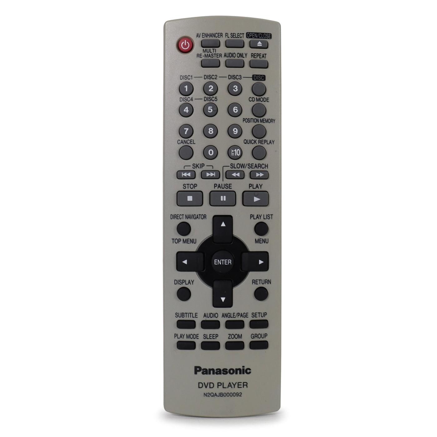 Panasonic Remote - N2QAJB000092