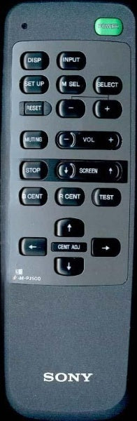 Sony Remote Control Rm-Pj500 - 1-467-132-11