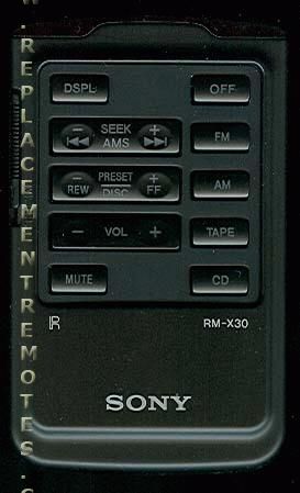 Sony Remote Control Infa Red - RMX30
