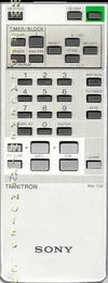 Sony Remote Control Assembly - RM732