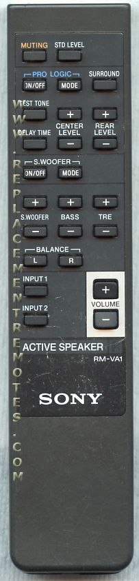 Sony Remote Control - RMVA1