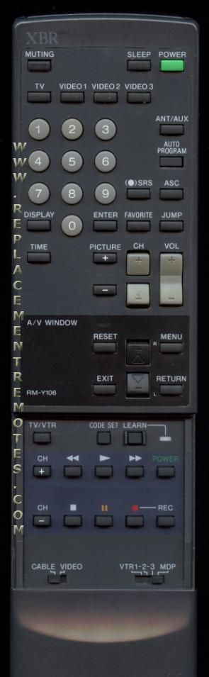 Sony Remote Control - RMY106