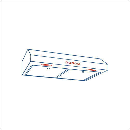 Broan QS130SS Wall-Mount Range Hood 30 Inch, Stainless Steel, Efficient Ventilation