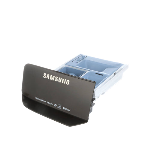 Samsung Part# DC97-21924A Detergent Dispenser Drawer - Black (OEM)