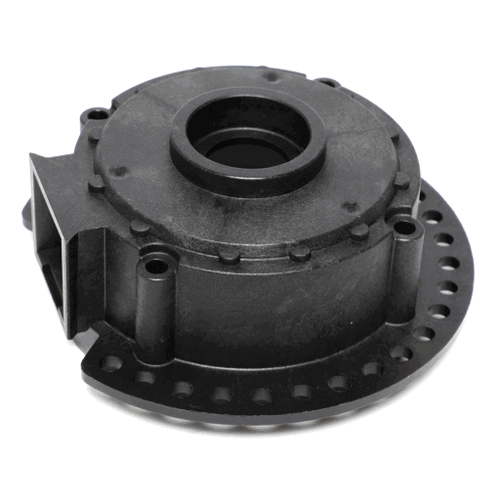 Saeco Part# 421941082802 Blk Upper Body With Coffee Ground - Genuine OEM