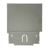 Saeco Part# 421945012831 Dump Box Cover (Chromed/Front) - Genuine OEM