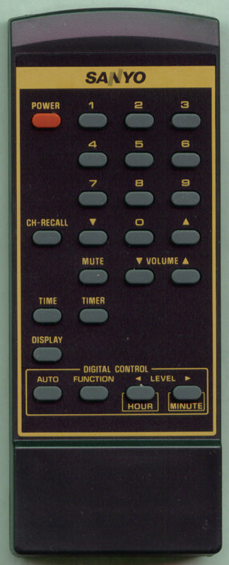 Sanyo *Discontinued* Remote Control - US0355XA