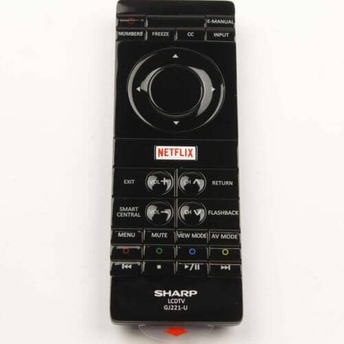 Sharp Part# 9LE098003063230 Remote Control (Black) - Genuine OEM