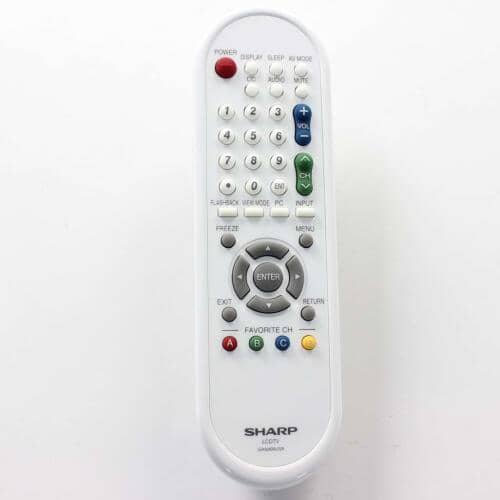 Sharp Part# RRMCGA626WJSA Remote Control - Genuine OEM