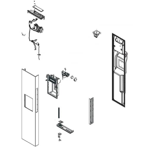 Samsung Door Foam Assembly DA82-02804A