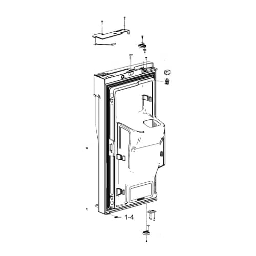 Samsung Part# DA91-04315J Door Foam Assembly - Genuine OEM