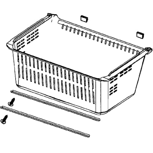 Samsung Part# DA97-06276A Drawer Box Tray (OEM)