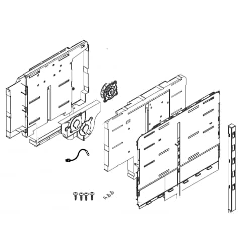 Samsung Part# DA97-17362B Evaporator Cover Assembly - Genuine OEM