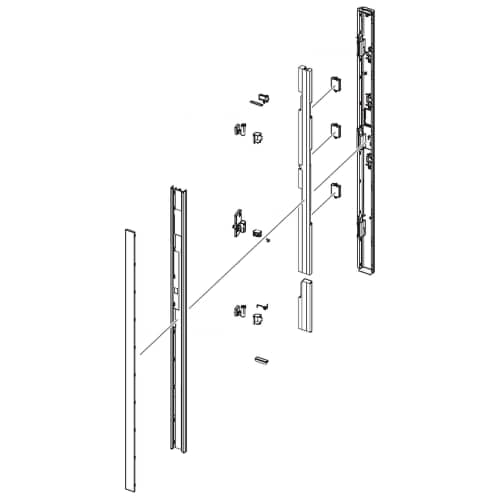Samsung Part# DA97-21008A French Assembly - Genuine OEM