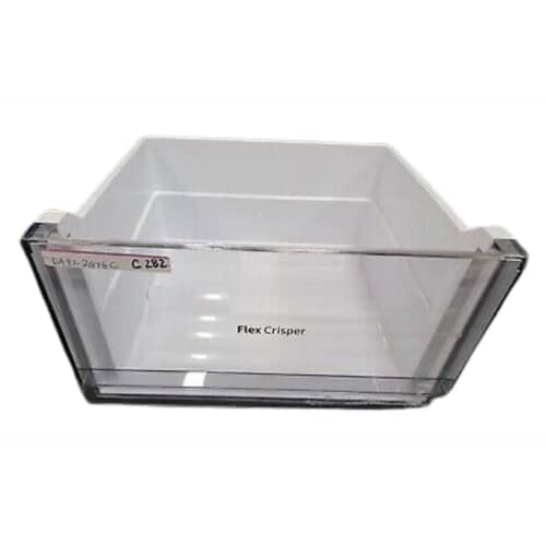 Samsung Part# DA97-21878B Vegetable Crisper Case Assembly (Lower) - Genuine OEM