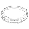 Samsung Part# DC63-01840D Tub Cover (OEM)