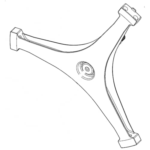 Samsung Part# DC97-15877E Flange Shaft Assembly - Genuine OEM