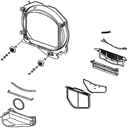 Samsung Assembly Drum Front - DC97-16740B