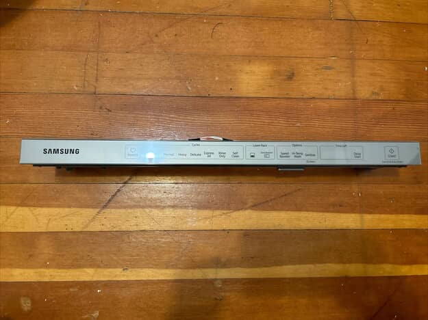 Samsung Part# DC97-21464H Control Panel Assembly - Genuine OEM