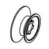 Samsung Part# DD61-00550A Roller Bracket - Genuine OEM