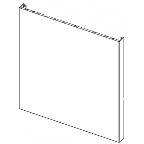 Samsung Part# DD97-00489L Door Outer Panel - Genuine OEM