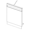 Samsung Part# DD97-00603C Door Assembly  - Genuine OEM
