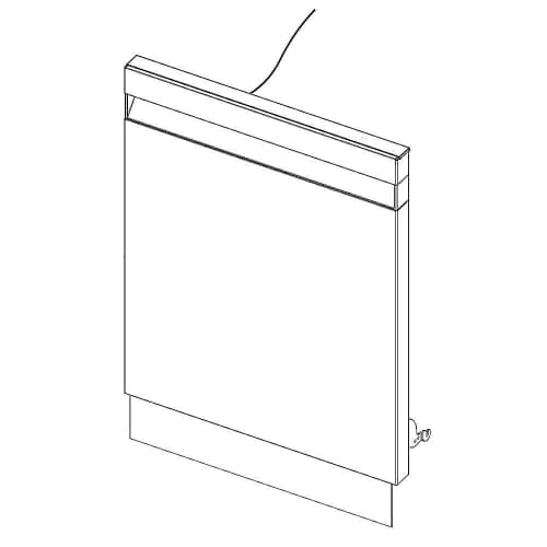 Samsung Part# DD97-00603C Door Assembly  - Genuine OEM