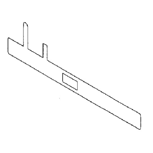 Samsung Part# DE34-00439A Touchpad Panel Overlay - Black (OEM)