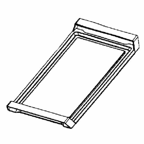 Samsung Part# DG61-01204A Griddle Plate - Genuine OEM