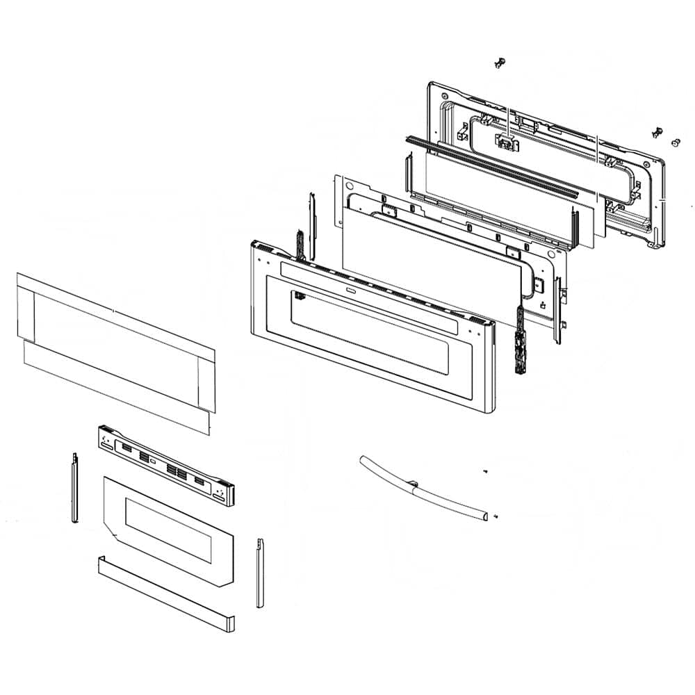Midea Chassis Assembly - 12156000018538