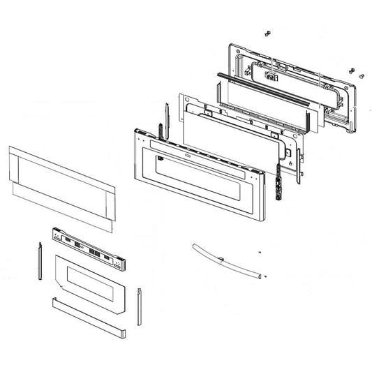 Midea Chassis Assembly - 12156000018538