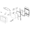 Samsung Part# DG94-01650A Double Door Assembly - Genuine OEM