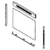 Samsung Part# DG94-01692A Door Assembly - Genuine OEM