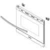 Samsung Part# DG94-04084B Door Assembly - Genuine OEM