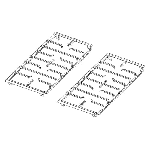 Samsung Part# DG98-02112A Grate Assembly - Genuine OEM