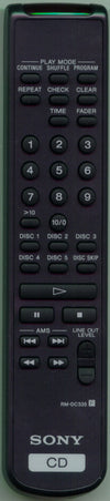 Sony Rm-Dc335 Remote Control - 1-418-204-11