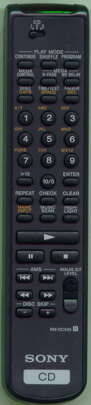 Sony Remote Control - 1-418-858-11