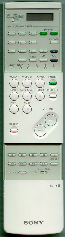 Sony Rmp-1, Remote Control - 1-465-655-11