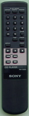 Sony Rm-D320 Remote Control - 1-467-316-11