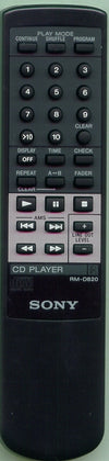 Sony Rm-D820 Remote Control - 1-473-125-11