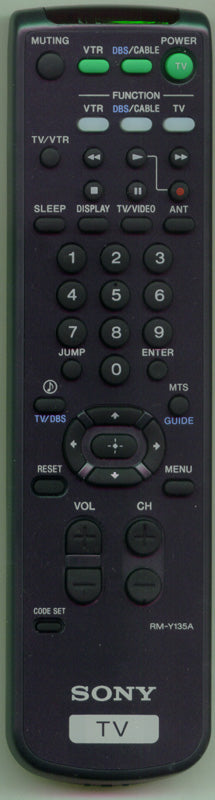 Sony Remote Control *Nla* - 1-473-748-31